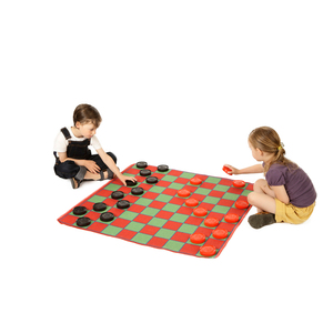 TAPIS JEU DE DAMES GÉANT