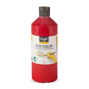 ECO COLOR GOUACHE 500ML COLORIS ROUGE